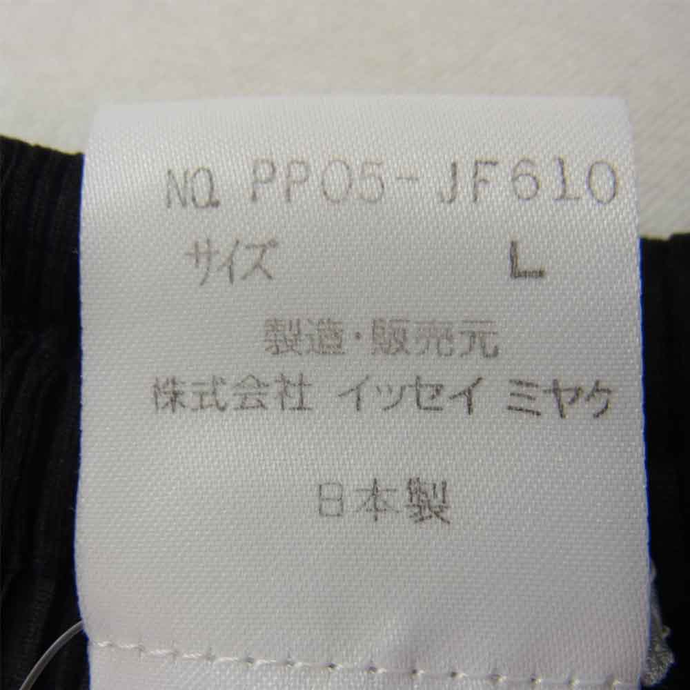 PLEATS PLEASE プリーツプリーズ イッセイミヤケ PP05-JF610 プリーツ加工 ショート パンツ 黒 ブラック系 L【美品】【中古】