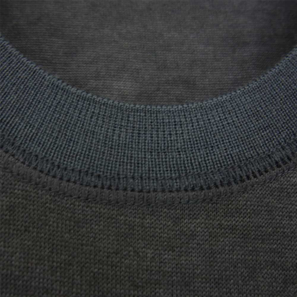 Deuxieme Classe ドゥーズィエムクラス キュプラ ニット インナー 付き マキシ丈 ワンピース グレー系 サイズ表記無【美品】【中古】