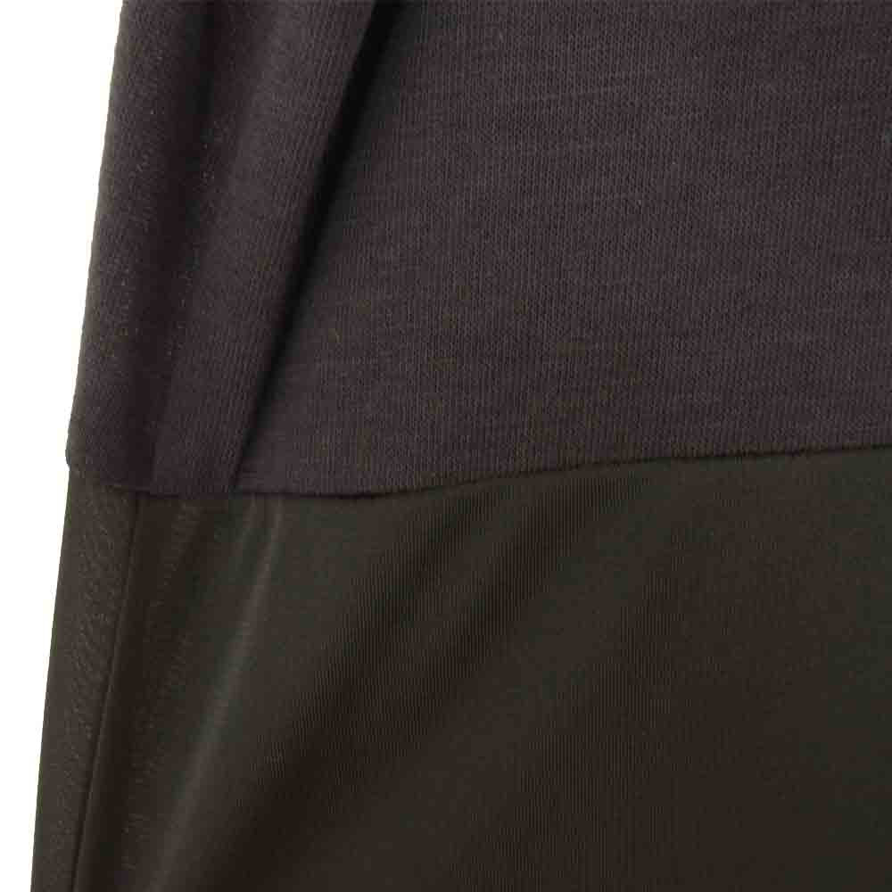 Deuxieme Classe ドゥーズィエムクラス キュプラ ニット インナー 付き マキシ丈 ワンピース グレー系 サイズ表記無【美品】【中古】