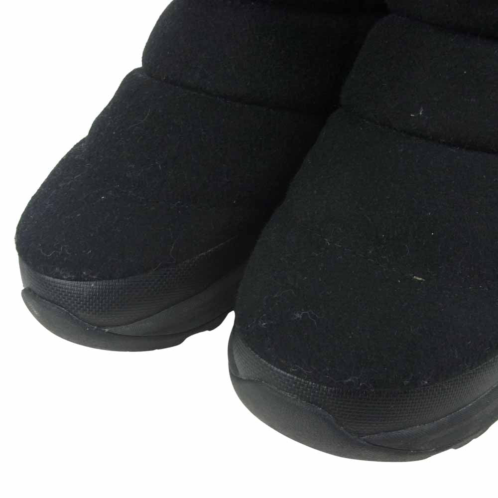 THE NORTH FACE ノースフェイス NF51874 Nuptse Bootie WP Short ヌプシ ブーティ ウォータープルーフ VI ショート ブーツ ブラック系 25cm【中古】