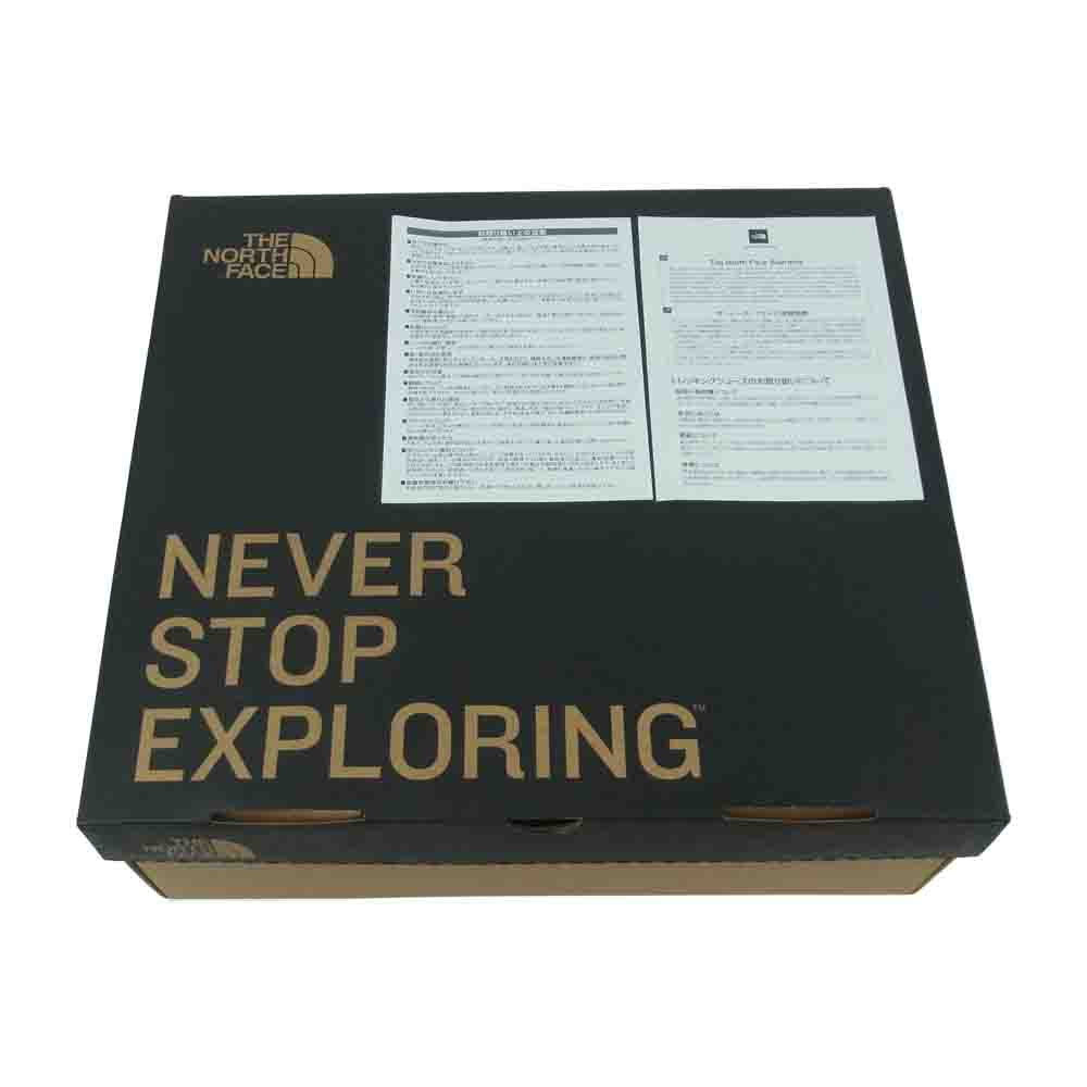 THE NORTH FACE ノースフェイス NF51874 Nuptse Bootie WP Short ヌプシ ブーティ ウォータープルーフ VI ショート ブーツ ブラック系 25cm【中古】