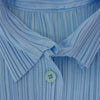 PLEATS PLEASE プリーツプリーズ イッセイミヤケ PP12-JJ301 プリーツ加工 シャツ ブラウス 水色 ライトブルー系 3【美品】【中古】