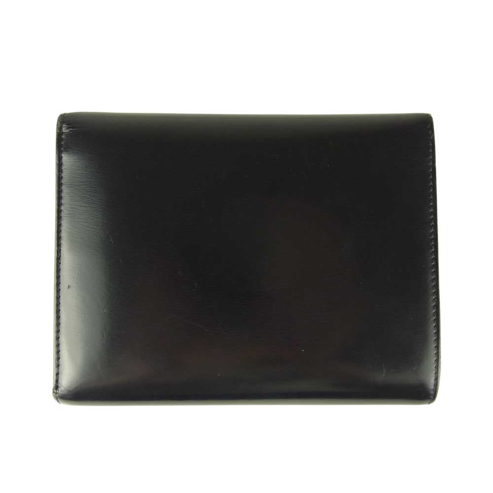 CARTIER カルティエ パンラール 3つ折り 財布 ブラック系【中古】