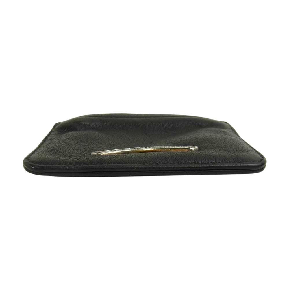 CHROME HEARTS クロムハーツ（原本有） ジッパー チェンジ パース コインケース 3×4 ブラック系【中古】