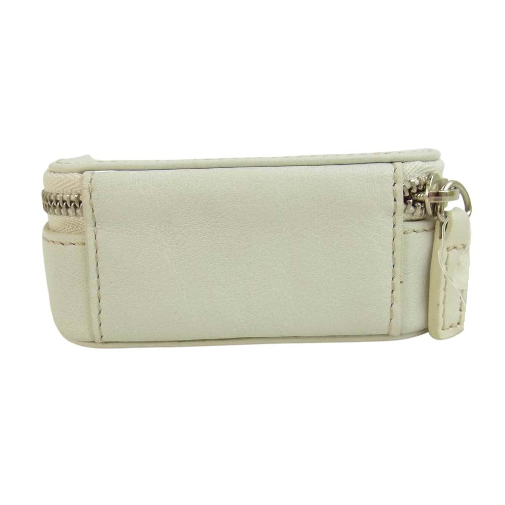 COACH コーチ FS8884 ピルケース ミニポーチ 詰め替えケース付き ホワイト系【中古】