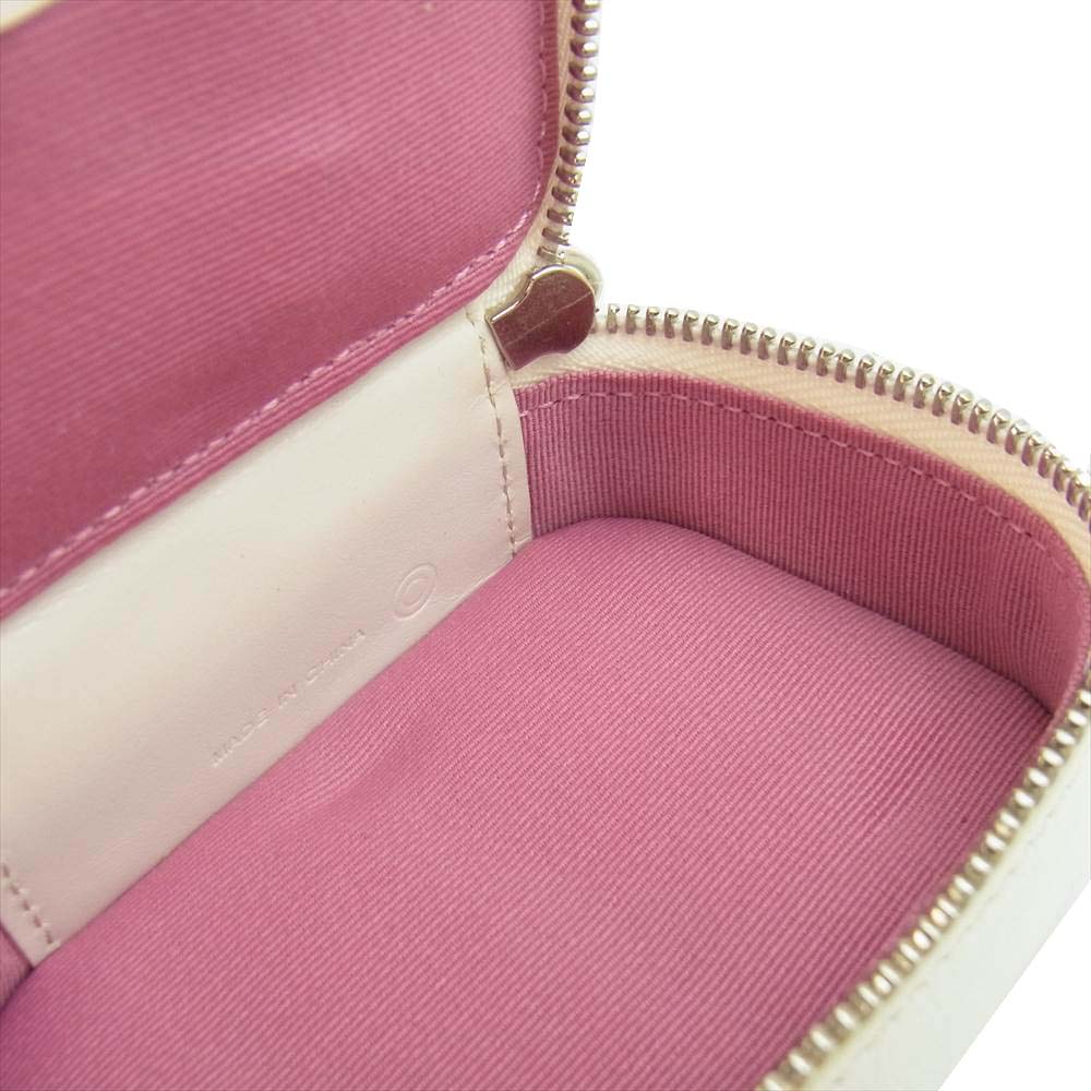 COACH コーチ FS8884 ピルケース ミニポーチ 詰め替えケース付き ホワイト系【中古】