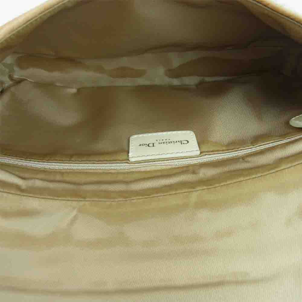 Christian Dior クリスチャンディオール MA-0030 ハラコ ハンド バッグ ライトブラウン系【中古】