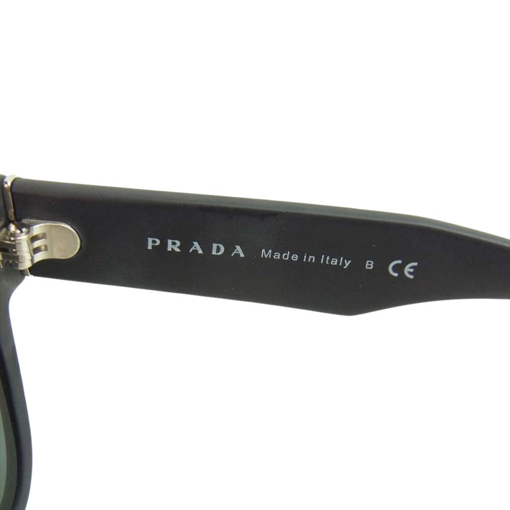 PRADA プラダ PR10RSF-1BO1A1 マットフレーム ウェリントン サングラス ブラック系【中古】