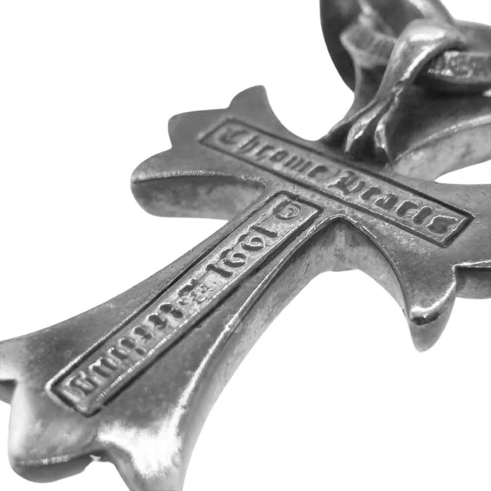 CHROME HEARTS クロムハーツ（原本無） スモール CHクロス ベイル シルバー系【中古】