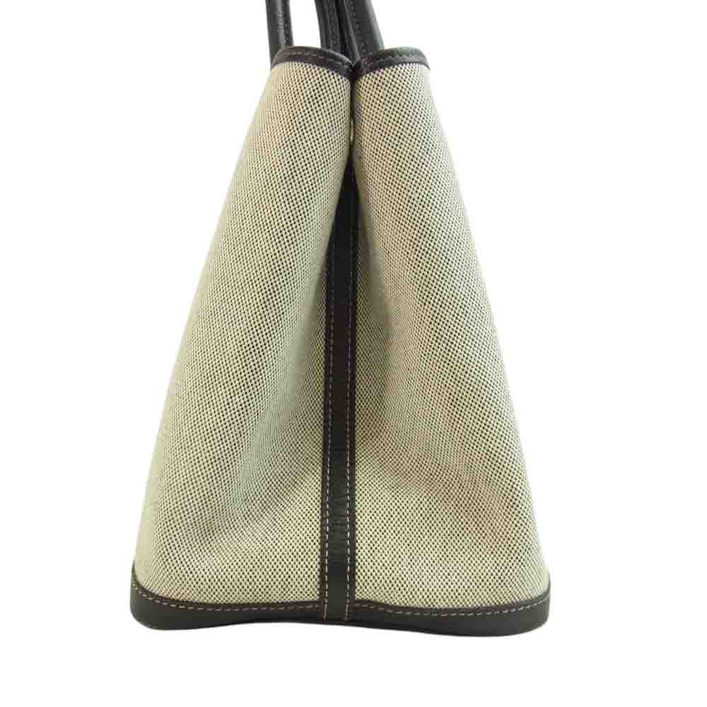 HERMES エルメス ガーデンパーティ PM □G刻印 グレー系【中古】