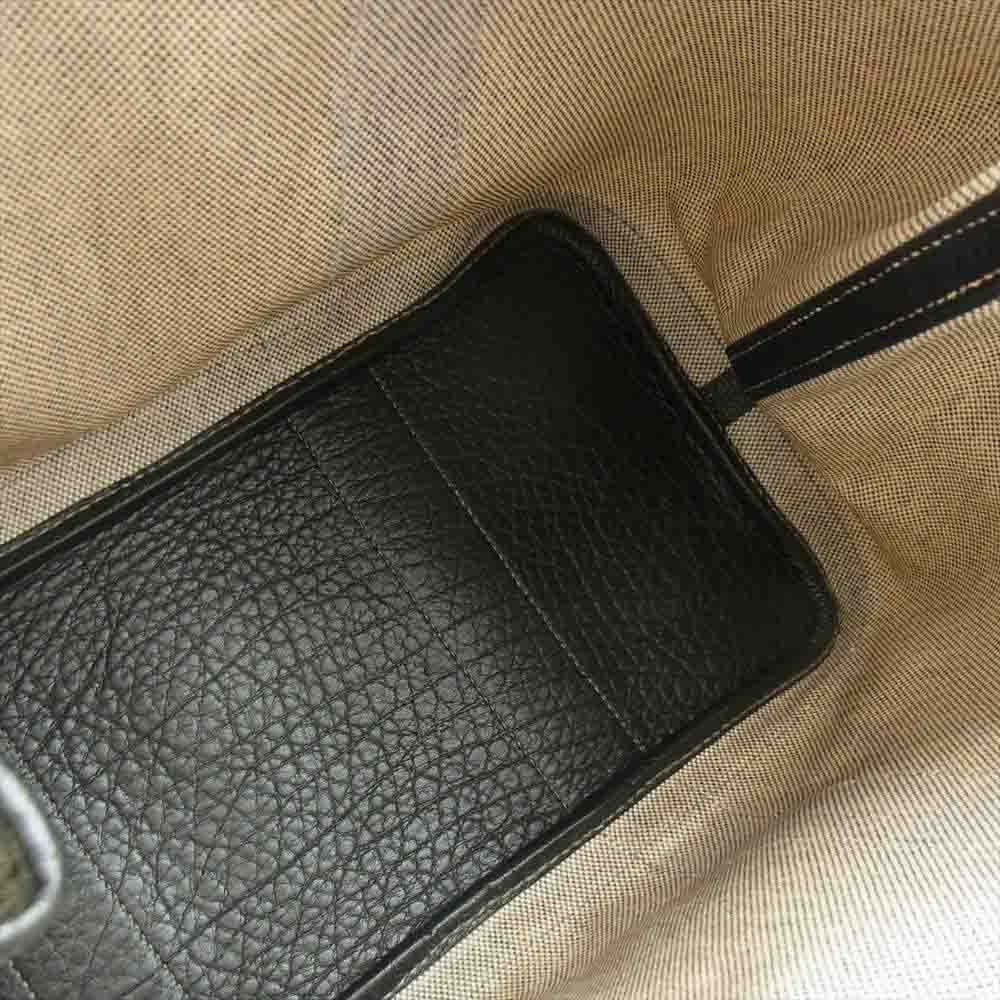 HERMES エルメス ガーデンパーティ PM □G刻印 グレー系【中古】