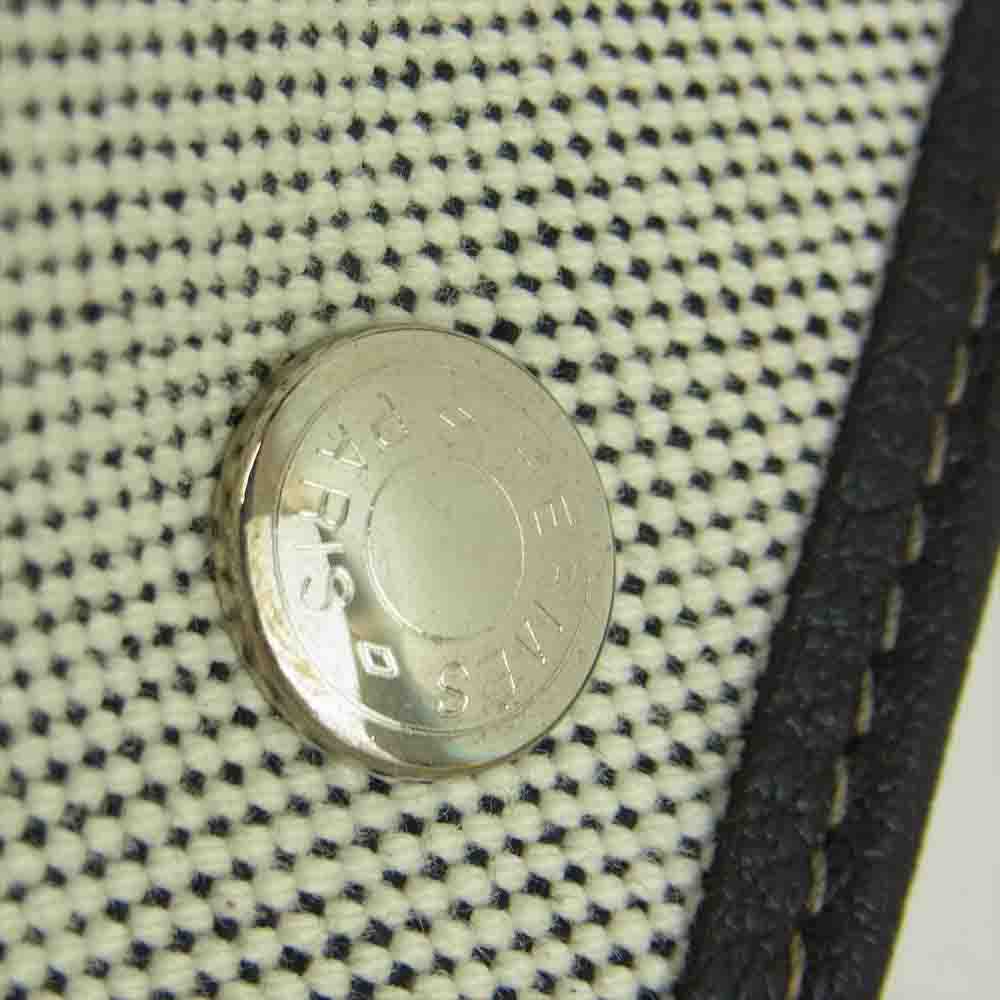 HERMES エルメス ガーデンパーティ PM □G刻印 グレー系【中古】