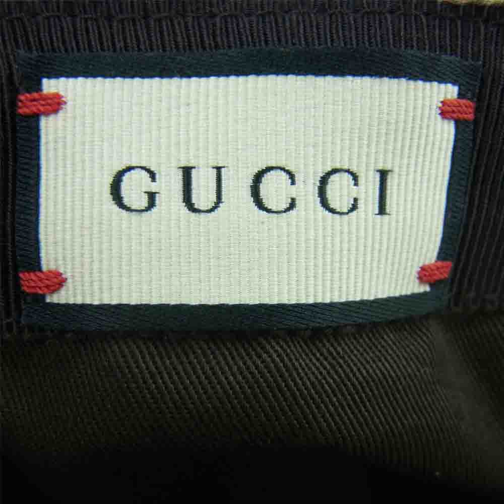GUCCI グッチ 200035 KQWBG 国内正規品 オリジナル GG キャンバス ベースボール キャップ 帽子 ライトブラウン系【中古】