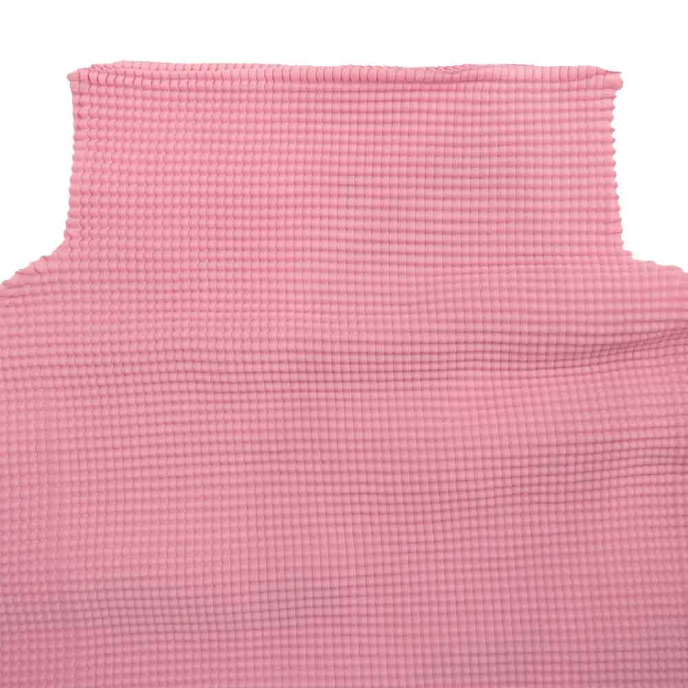 イッセイミヤケ プリーツ PP01FK933 ボックスプリーツ ボルトネック フレンチスリーブ カットソー ピンク ピンク系 3【美品】【中古】