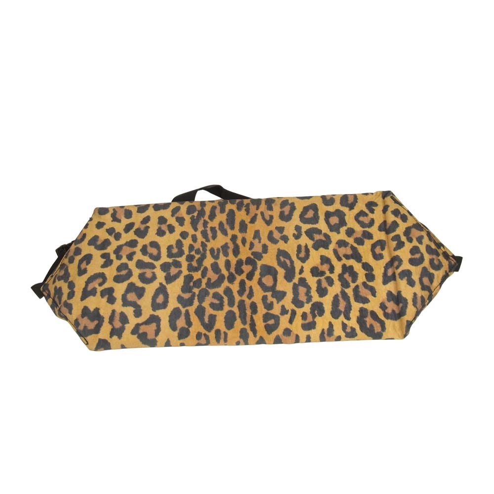Supreme シュプリーム 20AW Zip Tote Bag ジップトートバッグ レオパード ブラウン系 ブラック系【中古】