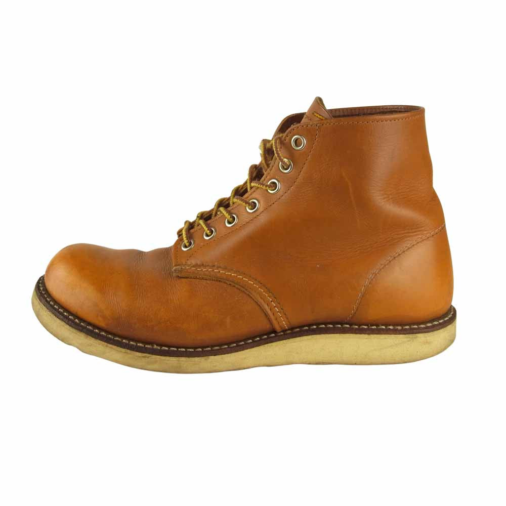 RED WING レッドウィング 09871-0 50s復刻 アイリッシュ セッター ゴールド ラセット ブーツ ブラウン系 8.5【中古】