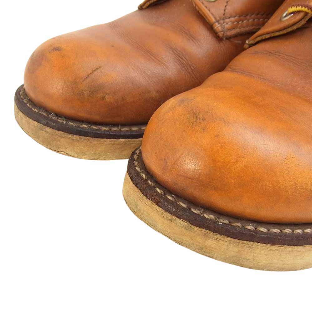 RED WING レッドウィング 09871-0 50s復刻 アイリッシュ セッター ゴールド ラセット ブーツ ブラウン系 8.5【中古】
