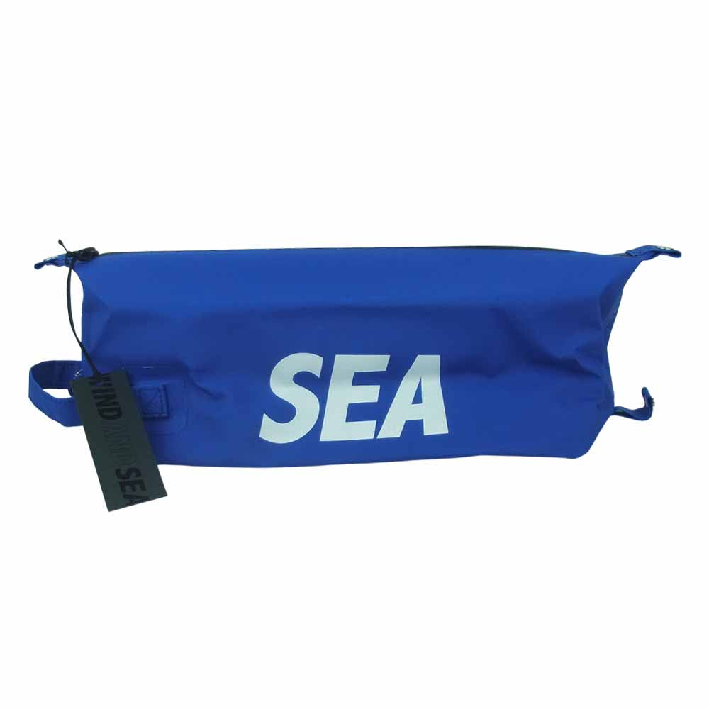WIND AND SEA ウィンダンシー WDS-20S-GD-10 WDS DOPP KIT BAG LARGE ラージ ポーチ ブルー系 F【中古】