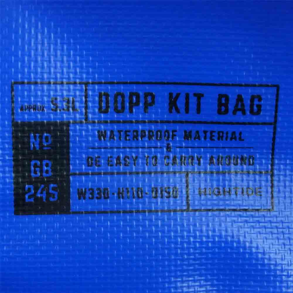 WIND AND SEA ウィンダンシー WDS-20S-GD-10 WDS DOPP KIT BAG LARGE ラージ ポーチ ブルー系 F【中古】