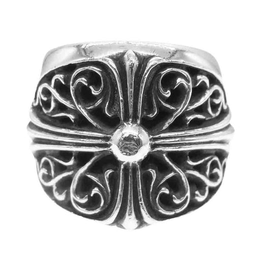 CHROME HEARTS クロムハーツ（原本無） CLASSIC OVAL クラシック オーバル クロス シルバー系【中古】