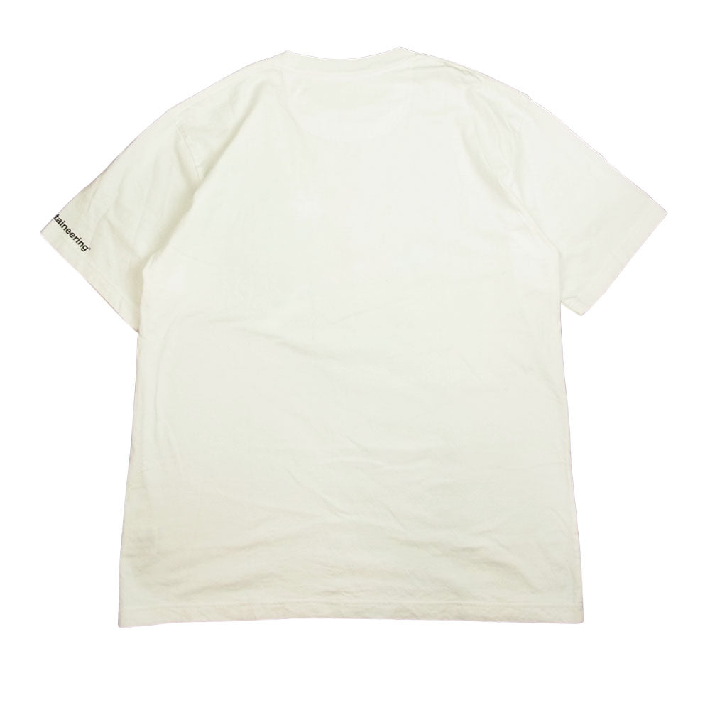 WHITE MOUNTAINEERING ホワイトマウンテニアリング WM2173524 × DISNEY PRINTED T-SHIRT ディズニー ミッキーマウス プリント 半袖 Tシャツ ホワイト ホワイト系 4【美品】【中古】