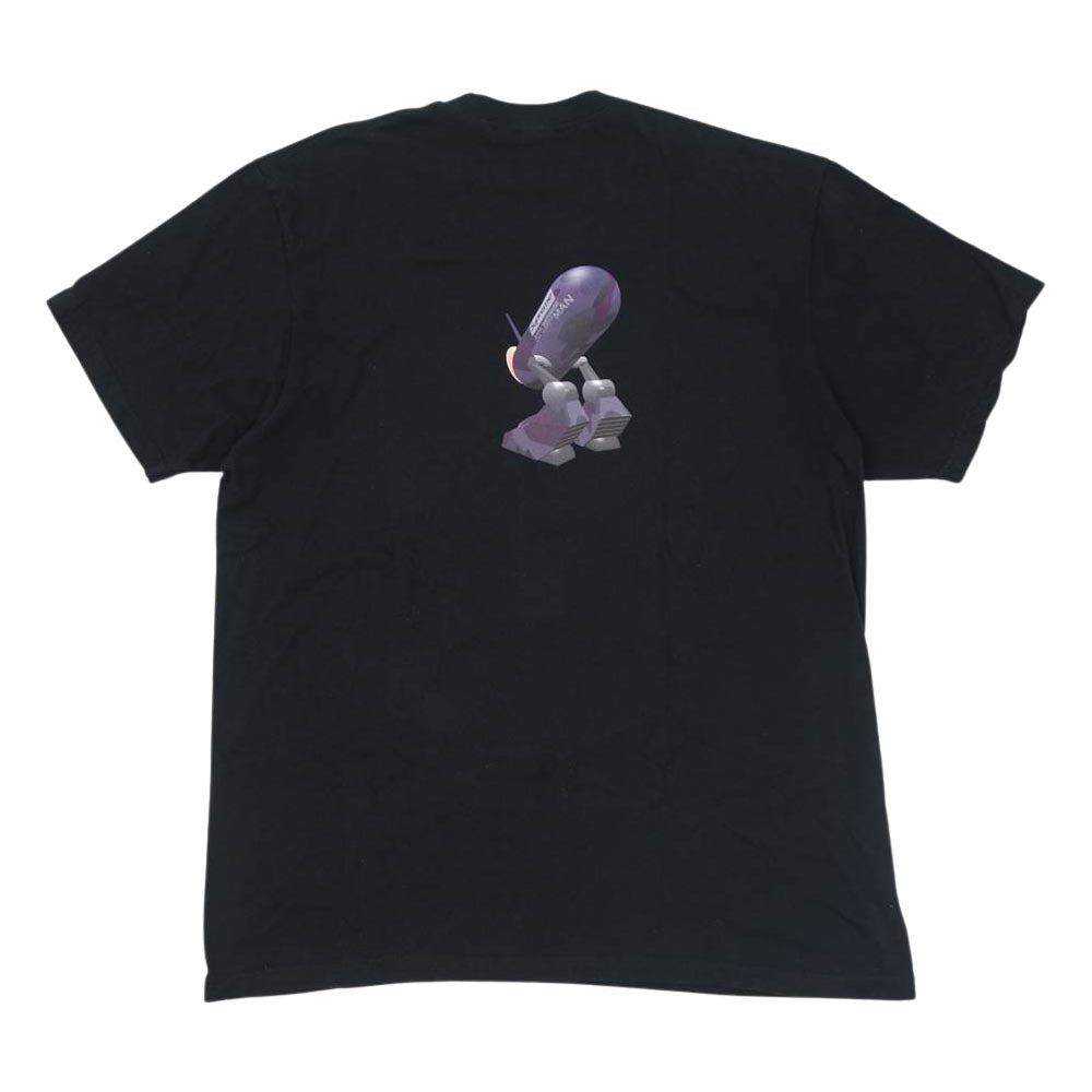 Supreme シュプリーム 21AW × JUNYA WATANABE COMME des GARCONS MAN 21AW Bug Tee ジュンヤワタナベ コムデギャルソン ナチュル バグ プリント 半袖 Tシャツ ブラック系 L【中古】