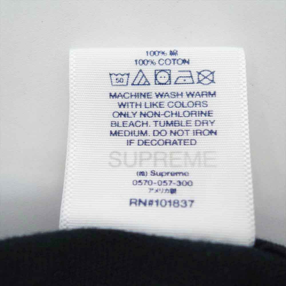 Supreme シュプリーム 21AW × JUNYA WATANABE COMME des GARCONS MAN 21AW Bug Tee ジュンヤワタナベ コムデギャルソン ナチュル バグ プリント 半袖 Tシャツ ブラック系 L【中古】