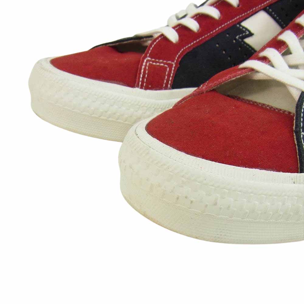 HYSTERIC GLAMOUR ヒステリックグラマー ローカット スウェード レザー スニーカー マルチカラー系 27【中古】