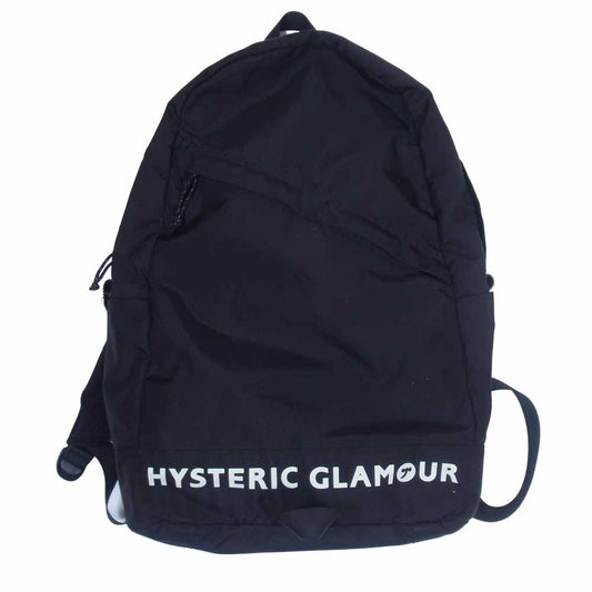 HYSTERIC GLAMOUR ヒステリックグラマー 02181QB01 BLANK ロゴ CORDURA コ―デュラ バック パック ブラック系【中古】