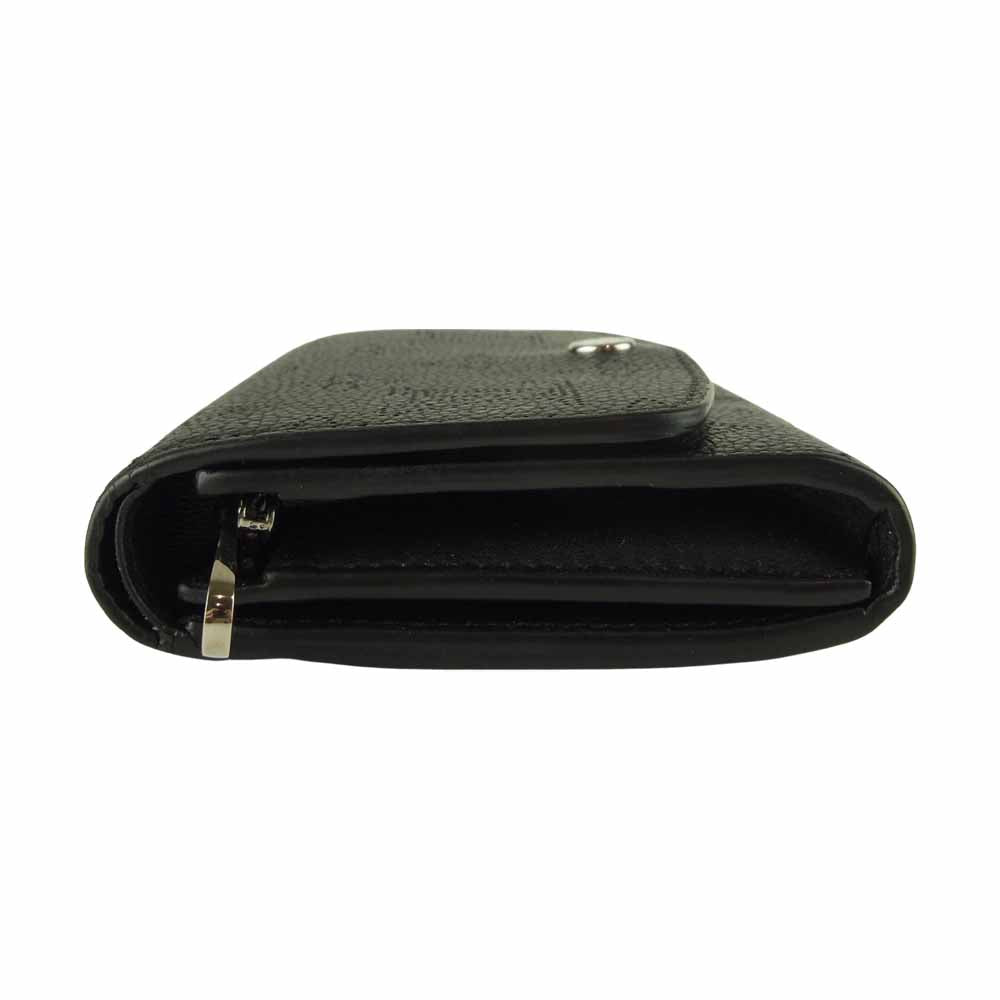 LOUIS VUITTON ルイ・ヴィトン M62540 マヒナ ポルトフォイユ イリス コンパクト ブラック系【中古】