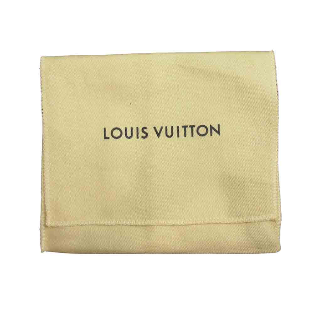 LOUIS VUITTON ルイ・ヴィトン M62540 マヒナ ポルトフォイユ イリス コンパクト ブラック系【中古】