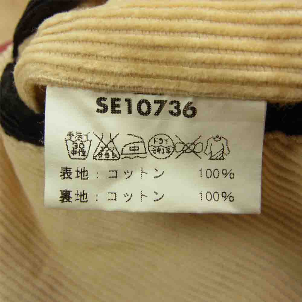 スタイルアイズ ウルフ 狼 刺繍 襟付 スタジャン ブルゾン オフホワイト系 36【中古】