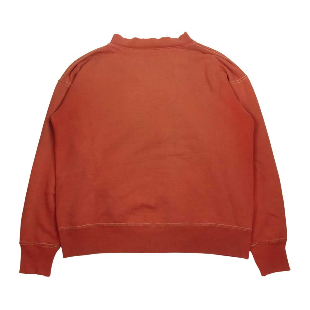 The REAL McCOY'S ザリアルマッコイズ McCOY Sportswear マッコイ スポーツウェア 旧タグ ジップ スウェット  レッド系 36【中古】