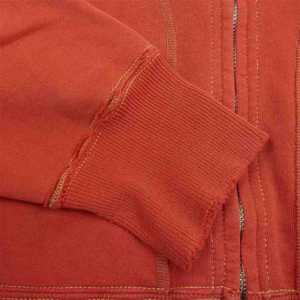 The REAL McCOY'S ザリアルマッコイズ McCOY Sportswear マッコイ スポーツウェア 旧タグ ジップ スウェット  レッド系 36【中古】
