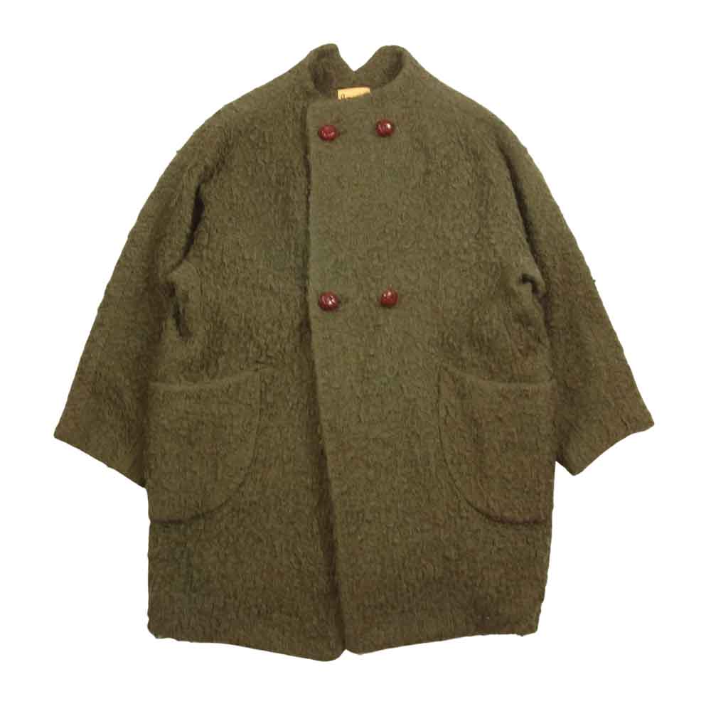 Paul Smith ポール・スミス 220-586-300 アクリル ウール モヘア コート ブラウン系 M【中古】