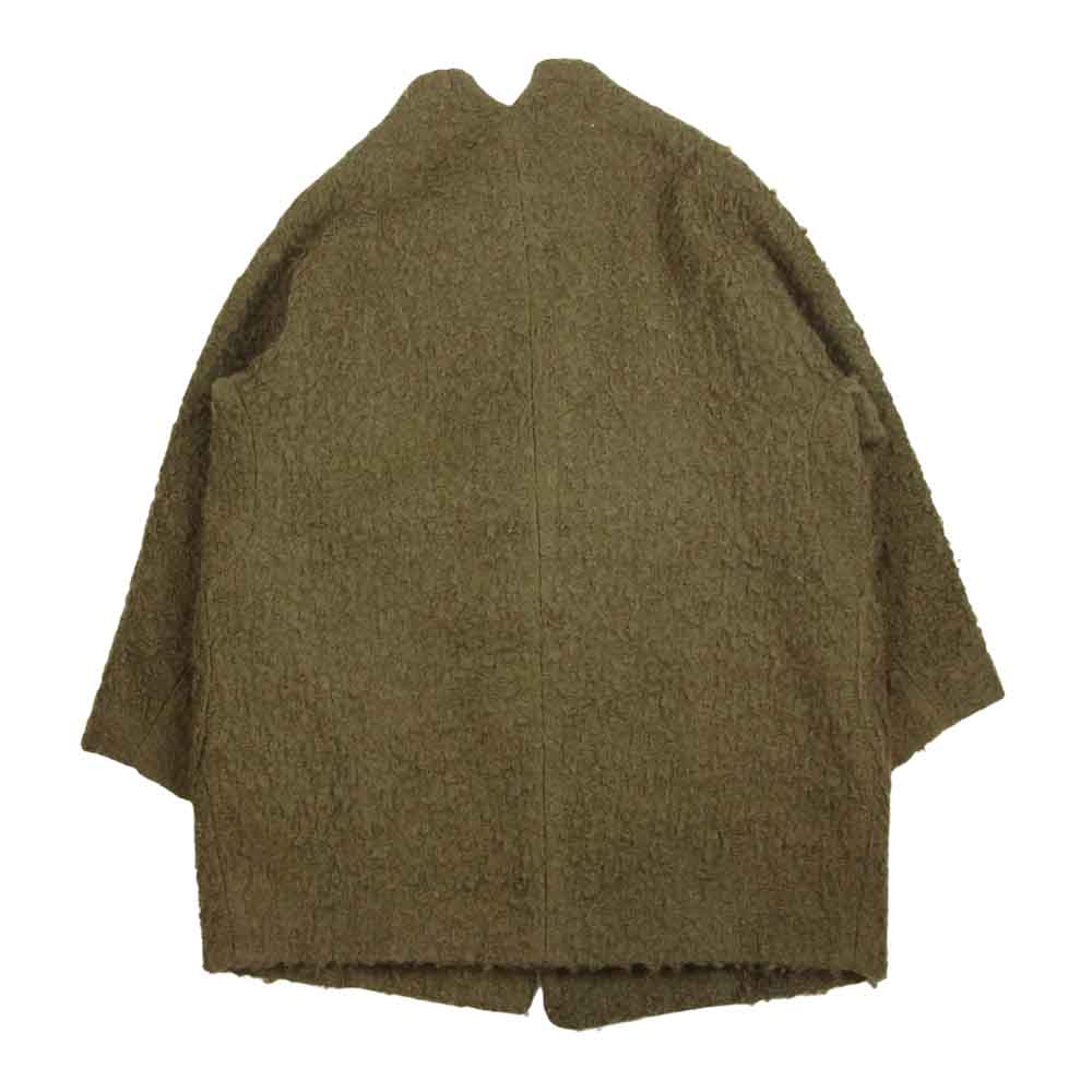 Paul Smith ポール・スミス 220-586-300 アクリル ウール モヘア コート ブラウン系 M【中古】