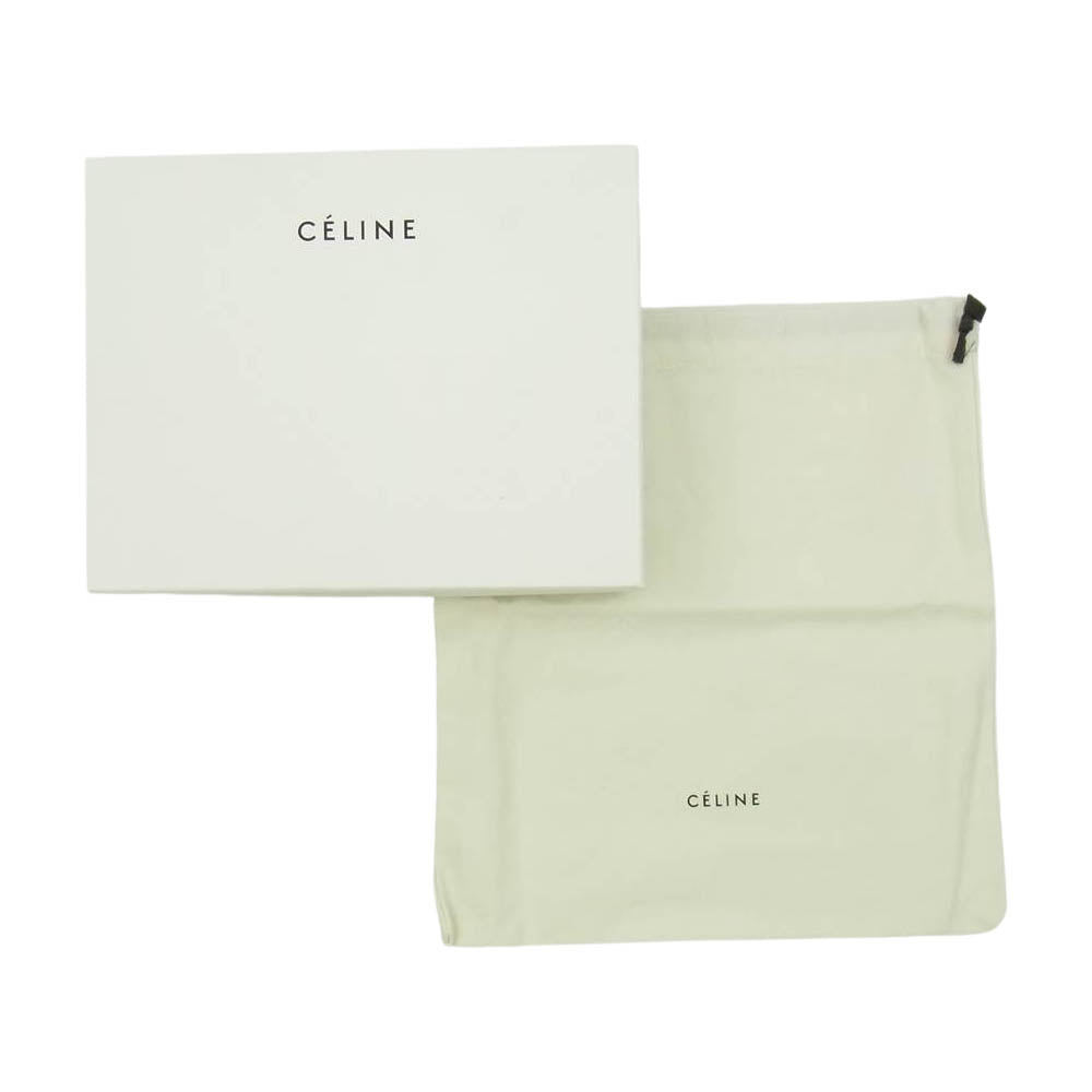 CELINE セリーヌ トリオ スモール 3連 ショルダーポーチ ブルー系【中古】