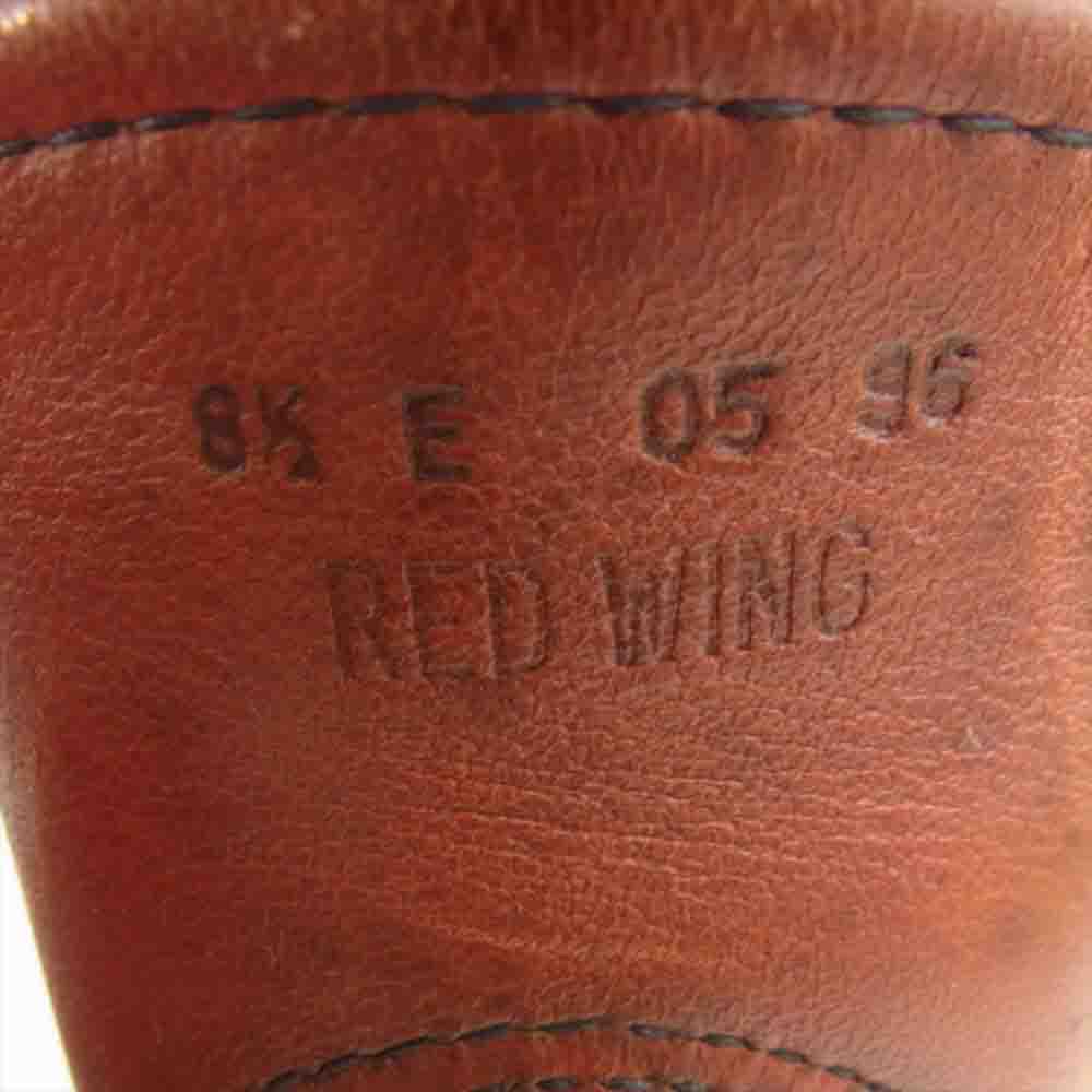 RED WING レッドウィング 90s 緑犬タグ ペコス ブーツ ブラウン系 8.5【中古】