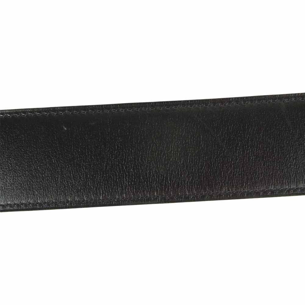 HERMES エルメス D刻印 コンスタンス Hベルト シルバー金具 ブラック系【中古】
