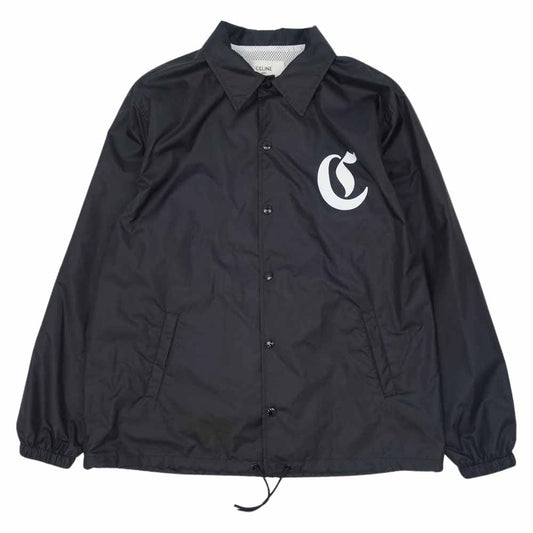 CELINE セリーヌ 22SS 2W544495M イニシャルプリント ルーズ ナイロン コーチ ジャケット  ブラック系 48【中古】
