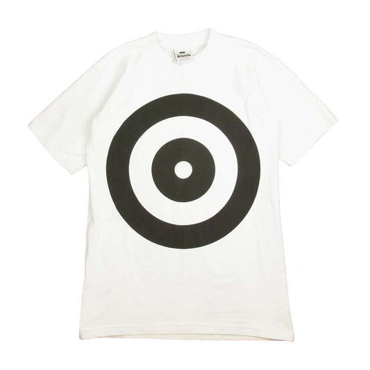 TENDERLOIN テンダーロイン T-TEE NA FISH EYE フィッシュアイ ターゲット プリント 半袖 Tシャツ ホワイト系 S【中古】