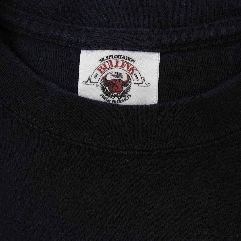 WTAPS ダブルタップス BULLINK ボディ ロゴ プリント 半袖 Tシャツ ブラック系 S【中古】