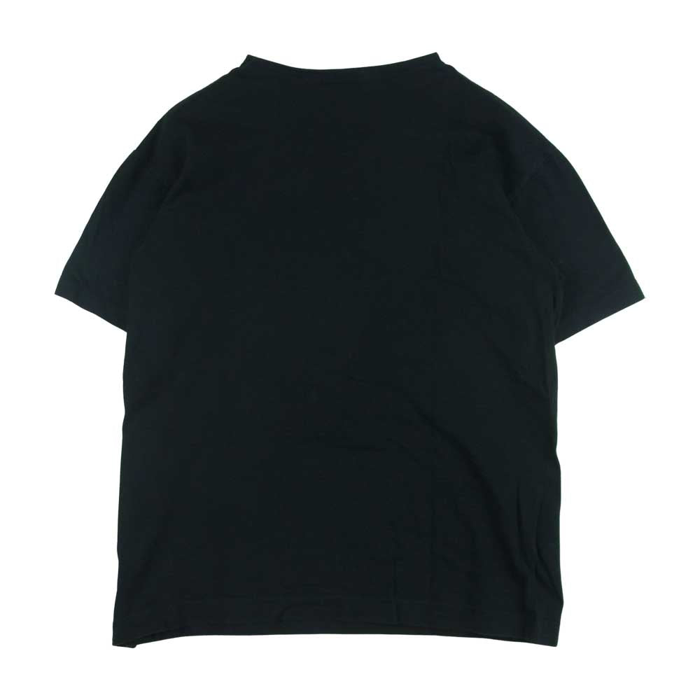 COMME des GARCONS HOMME PLUS コムデギャルソンオムプリュス PT-100450 ヴィンテージ 90s AD1998 サイドジップ 半袖 Tシャツ カットソー ブラック系【中古】
