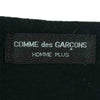 COMME des GARCONS HOMME PLUS コムデギャルソンオムプリュス PT-100450 ヴィンテージ 90s AD1998 サイドジップ 半袖 Tシャツ カットソー ブラック系【中古】