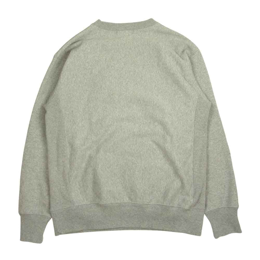 キャバレーポバール FOOLSGOLD プリント スウェット トレーナー グレー系 M【美品】【中古】