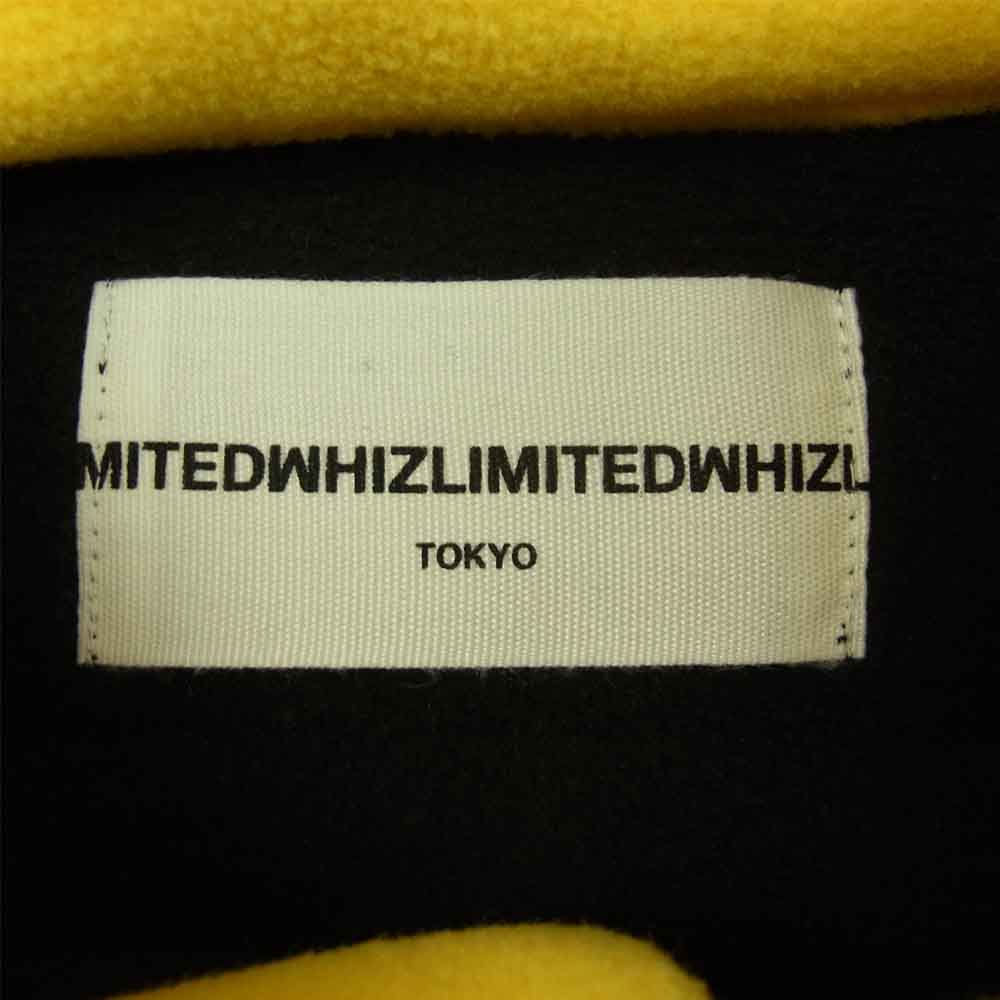 ウィズリミテッド WL-C-272 FLEECE SHIRT フリース シャツ ハーフ スナップ ジャケット  イエロー系 L【美品】【中古】