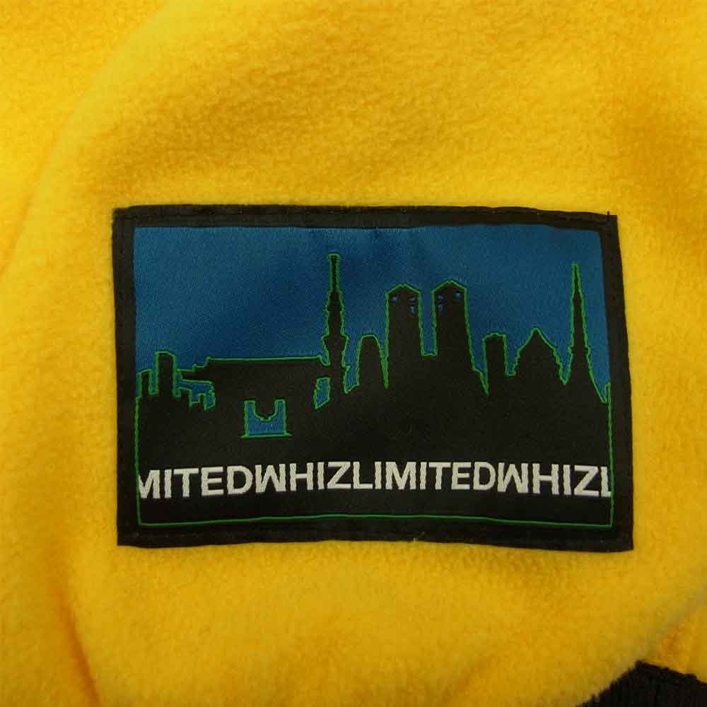 ウィズリミテッド WL-C-272 FLEECE SHIRT フリース シャツ ハーフ スナップ ジャケット  イエロー系 L【美品】【中古】