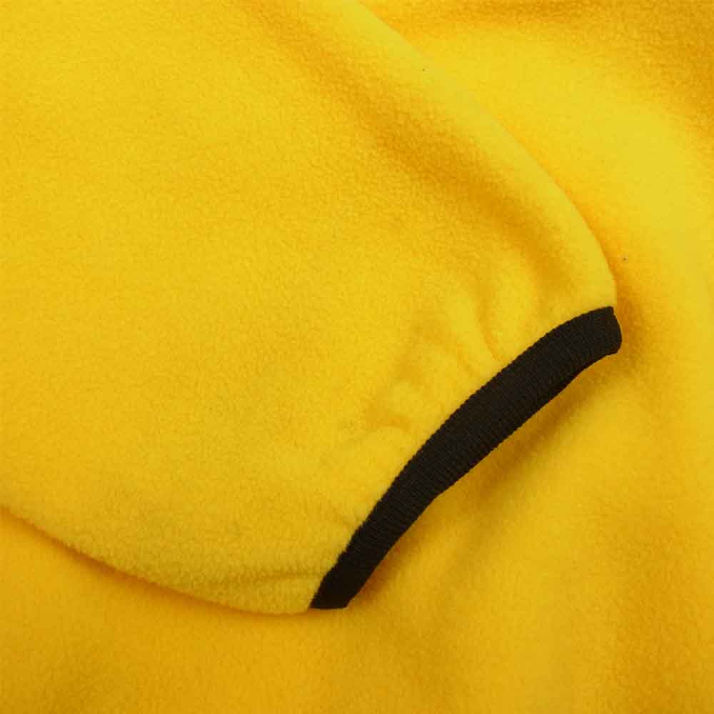 ウィズリミテッド WL-C-272 FLEECE SHIRT フリース シャツ ハーフ スナップ ジャケット  イエロー系 L【美品】【中古】