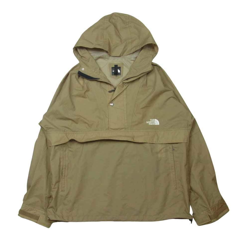 THE NORTH FACE ノースフェイス NP12036 WINDJAMMER ウィンドジャマー ナイロン パーカー カーキベージュ系 L【美品】【中古】