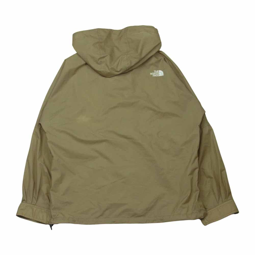 THE NORTH FACE ノースフェイス NP12036 WINDJAMMER ウィンドジャマー ナイロン パーカー カーキベージュ系 L【美品】【中古】